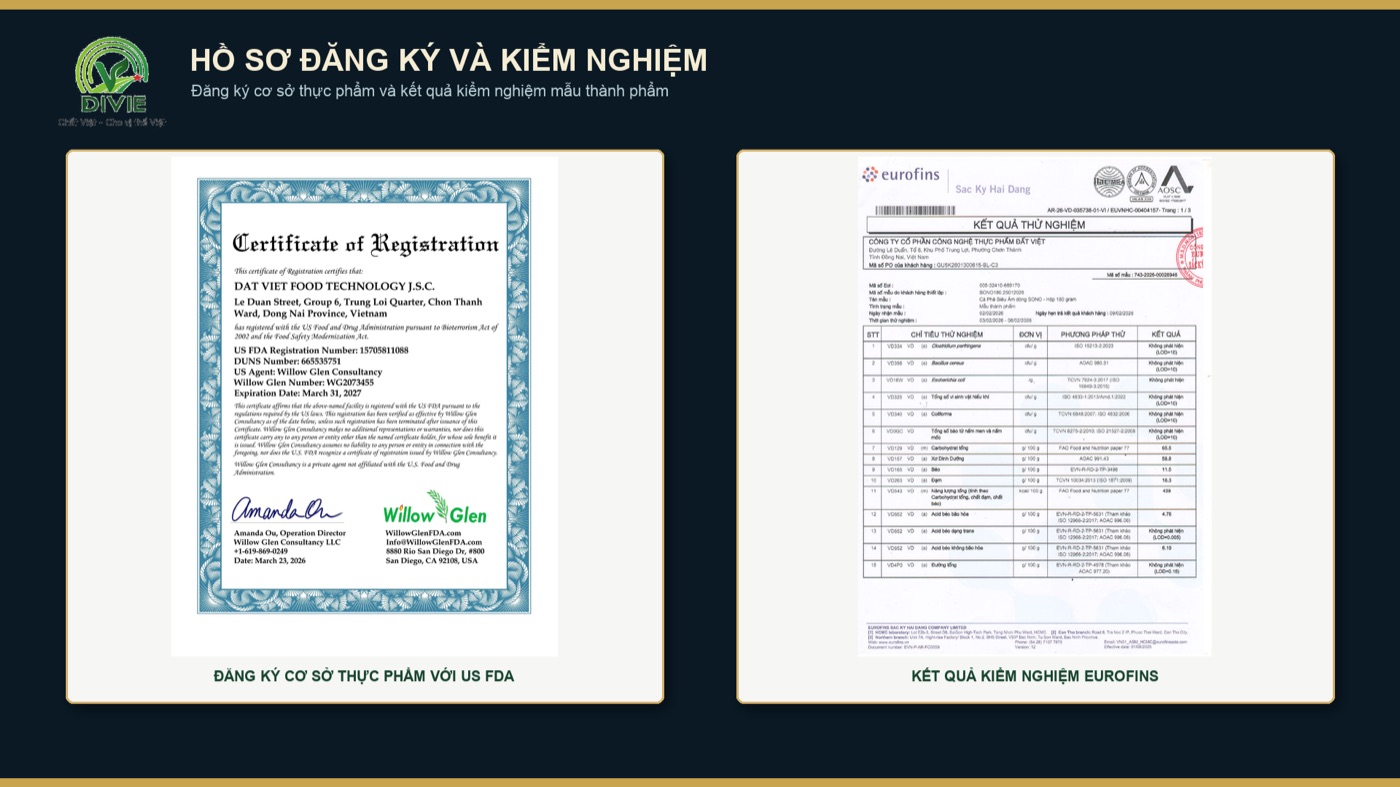 Hồ Sơ Đăng Ký Cơ Sở Thực Phẩm Với US FDA (Hoa Kỳ)