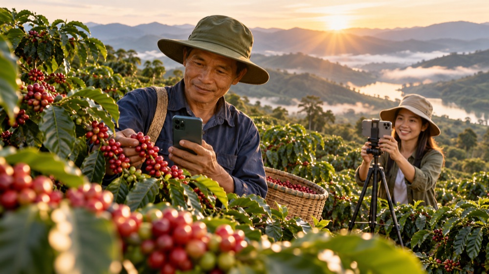 Mạng Lưới D2C Livestream Vùng Trồng & Cung Ứng B2B Toàn Cầu