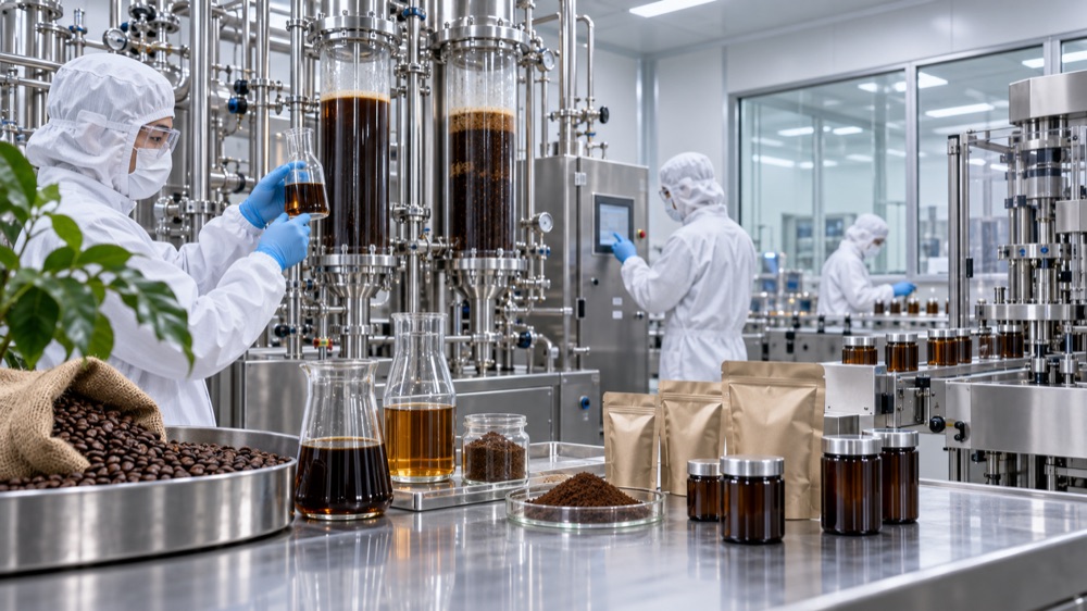 Định Hướng Chế Biến Sâu: Chiết Xuất Hoạt Chất Caffeine & Polyphenol Tự Nhiên