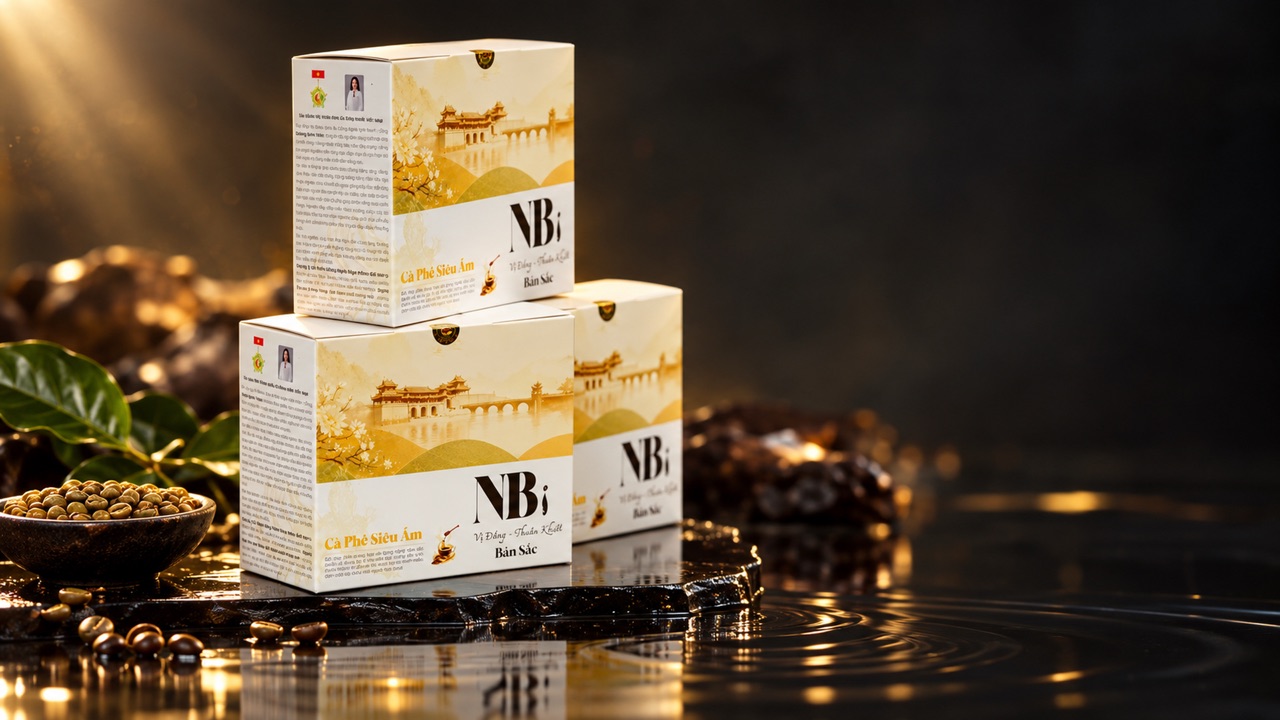 NBi-Coffee Phin Giấy Siêu Âm – Ultrasonic Drip Bag (Hộp 10 Gói)