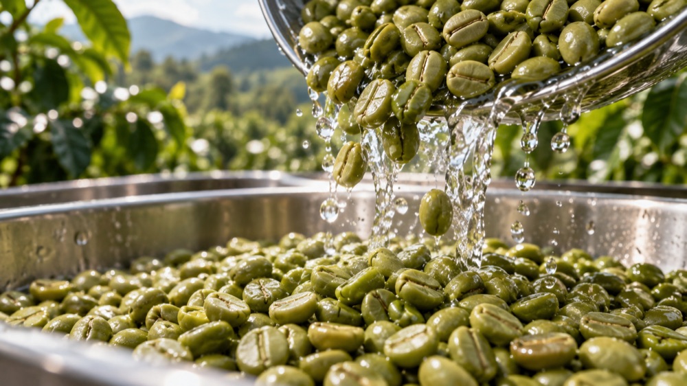 Cà Phê Nhân Xanh Siêu Âm Xuất Khẩu (Ultrasonic Green Coffee Beans)